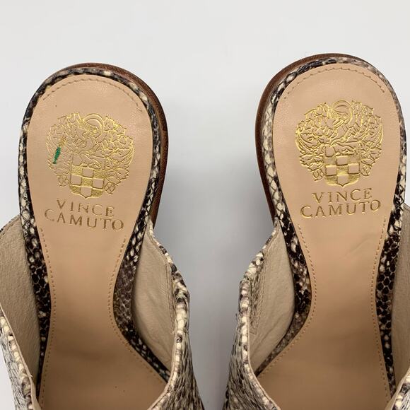 Vince Camuto Womens Dormina Slip On Sandal Open Toe Shoes Mule Slide Sz 9.5 M - Picture 7 of 14